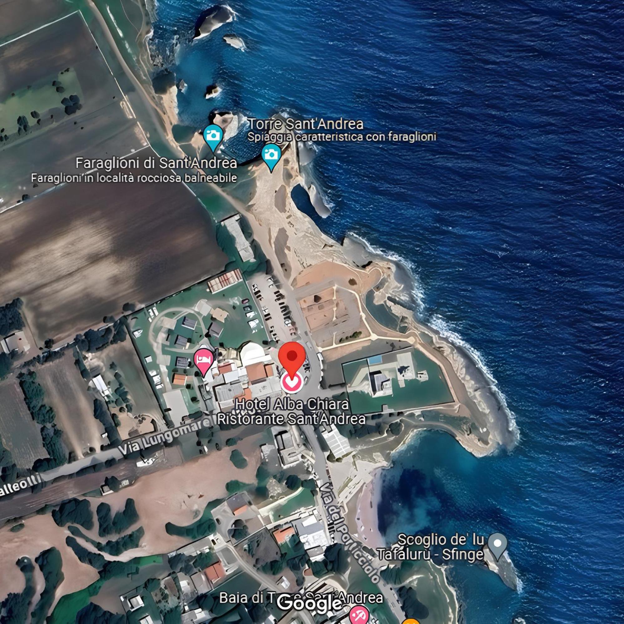 Hotel Alba Chiara Sant'Andrea Salento ภายนอก รูปภาพ